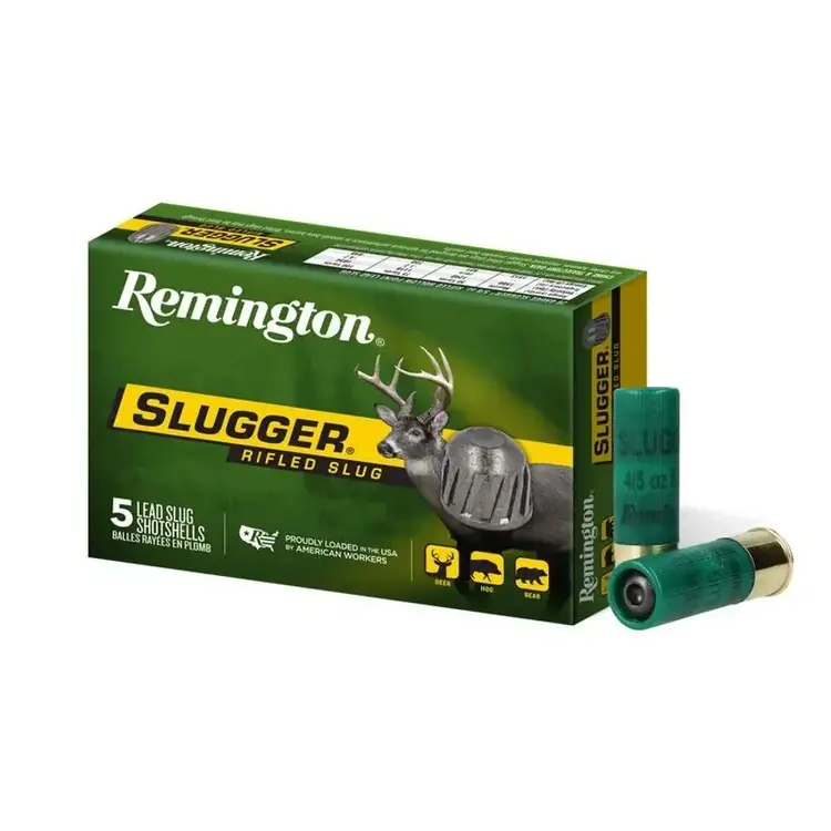 REMINGTON SLUGGER 12GA  3" 1OZ  RIFLED SLUG 5RDS