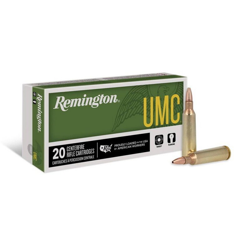 REMINGTON UMC 22-250 REM 50GR JHP 20RDS