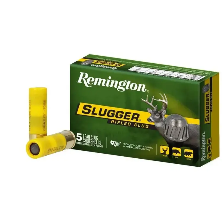 REMINGTON SLUGGER 20GA 2.75'' RIFLED SLUG 5RDS
