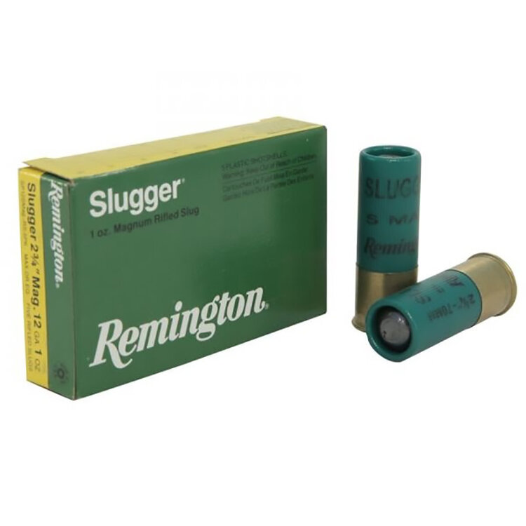 REMINGTON SLUGGER  12GA 2.75" 1OZ RIFLED SLUG 5RDS