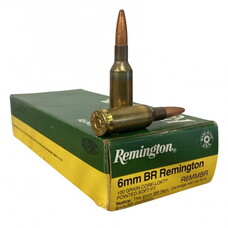 REMINGTON 6MM BR REMINGTON 100GR SP 20RDS