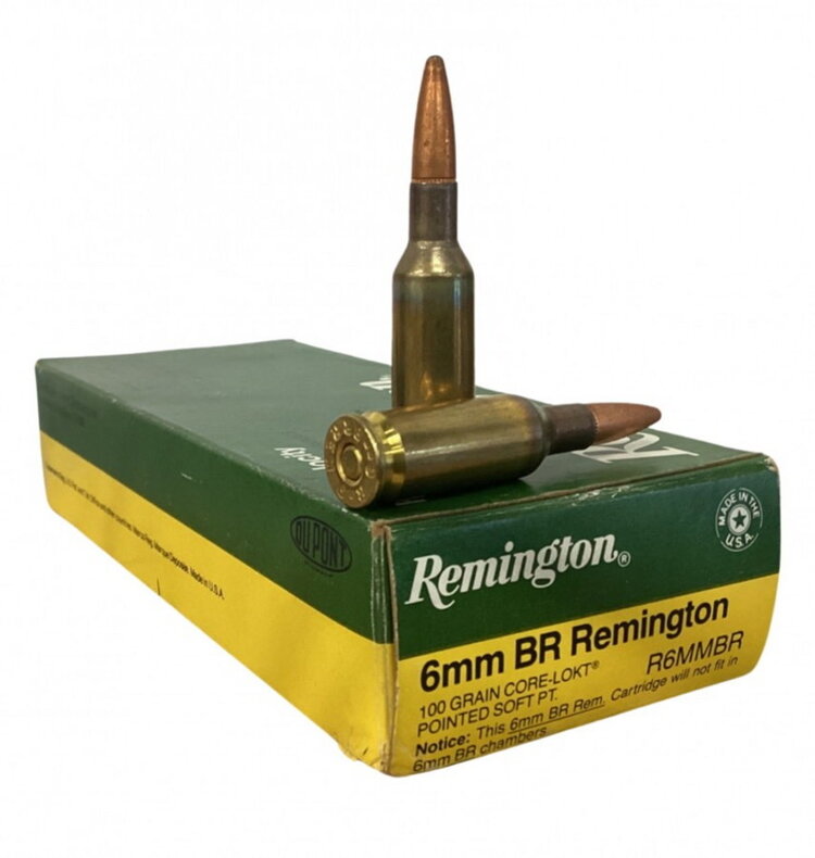 REMINGTON 6MM BR REMINGTON 100GR SP 20RDS