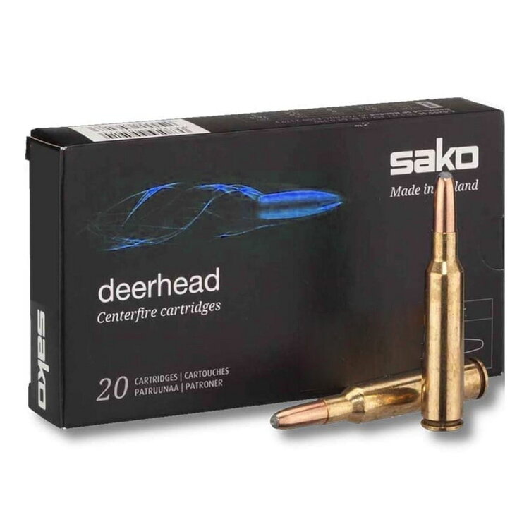 SAKO 6.5X55 SWED 156GR  DEERHEAD BONDED SP 20RDS