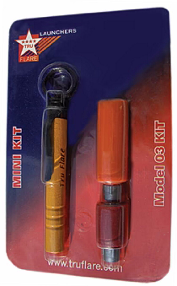 TRU FLARE TRU FLARE MINI KEY RING KIT WITH 1 FLARE 1 BEAR BANGER
