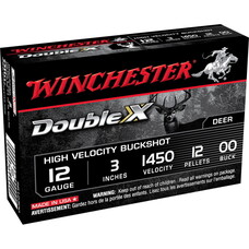WINCHESTER DOUBLE X 12GA 3" 12 PELLET 00 CP BUCK 5RDS