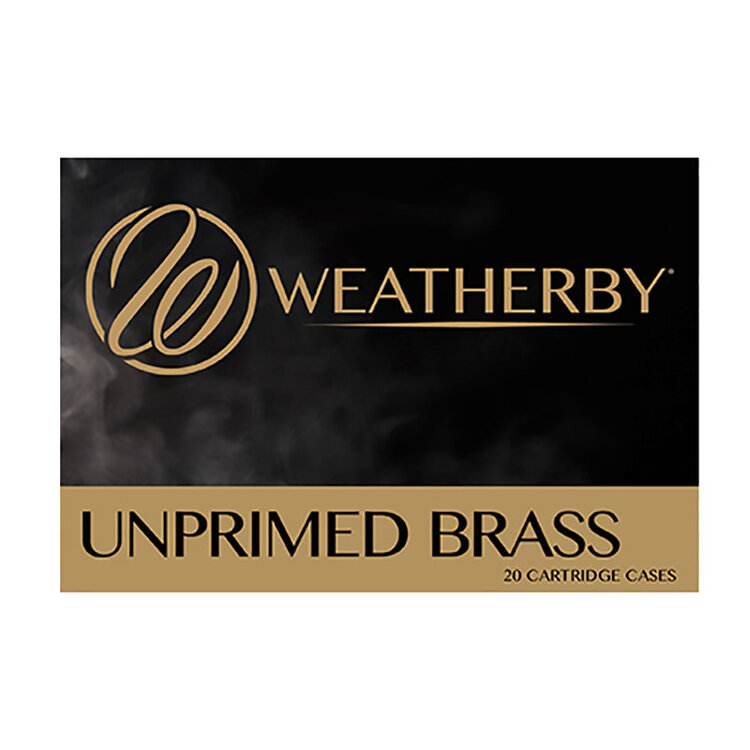 WEATHERBY 6.5 RPM UNFIRED BRASS 20PK