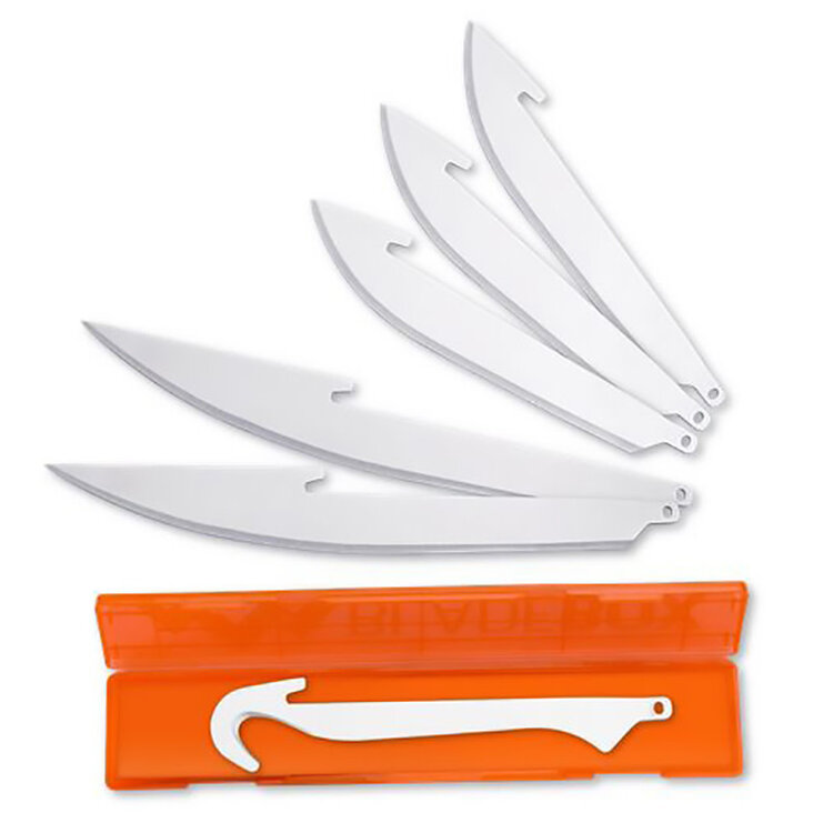 OUTDOOR EDGE OUTDOOR EDGE 5.0" COMBO BLADE PACK | 6-PACK 3DROP/2BONE/1GUT