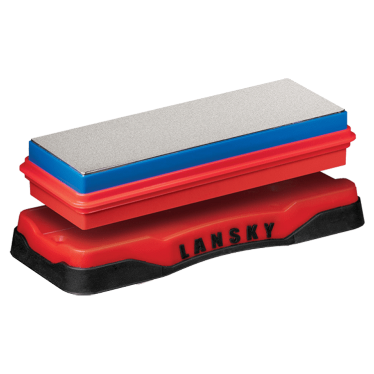 LANSKY DOUBLE SIDED DIAMOND BENCH STONE M/F