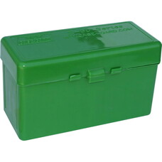 MTM CASE GARD MTM MEDIUM RIFLE  FLIP TOP 60RD AMMO CASE GREEN