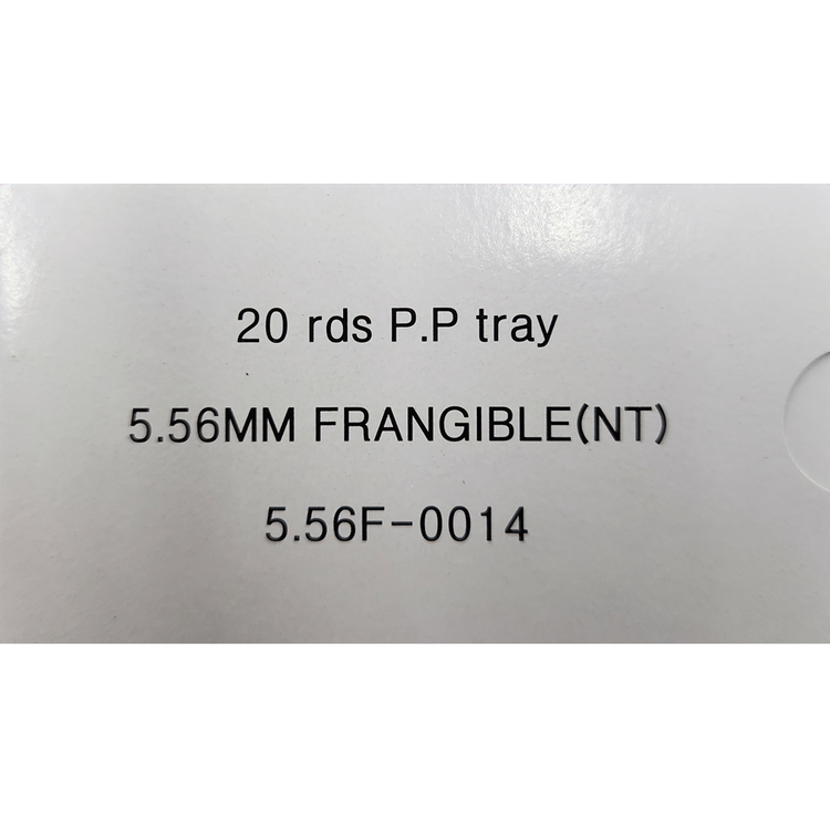PMC PMC 5.56 X 45MM FRANGIBLE 45GR 20RDS