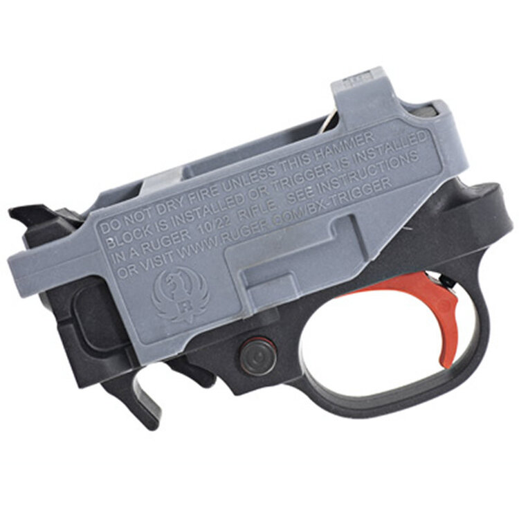 RUGER RED BX-TRIGGER 2.75 POUND DROP IN FITS ALL 10/22 RIFLES & 22 CHARGERS