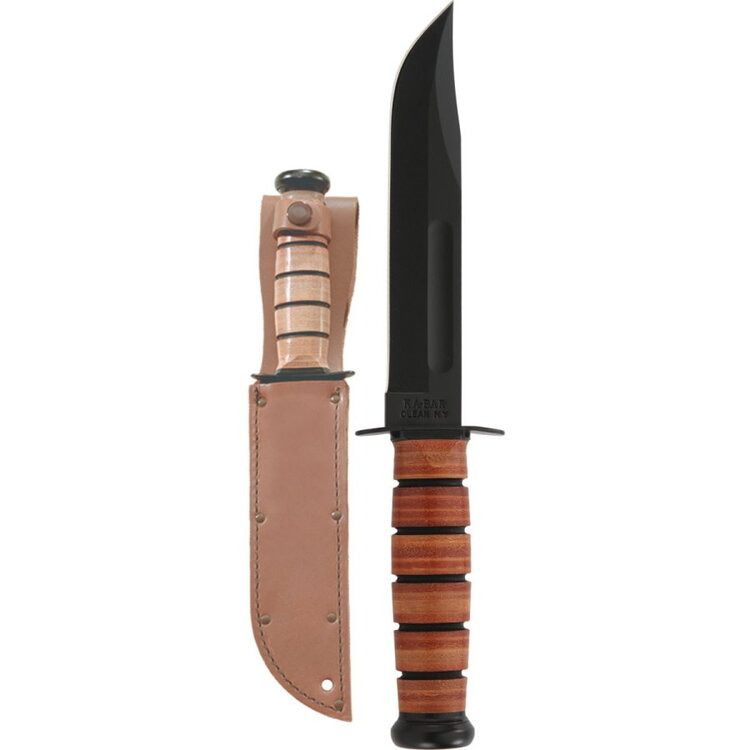 KA-BAR SINGLE MARK UTILITY FIXED BLADE KNIFE