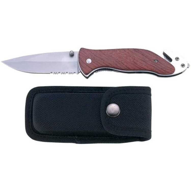 ROSTFREI MODEL 138 SURVIVAL KNIFE W/ CORDURA SHEATH