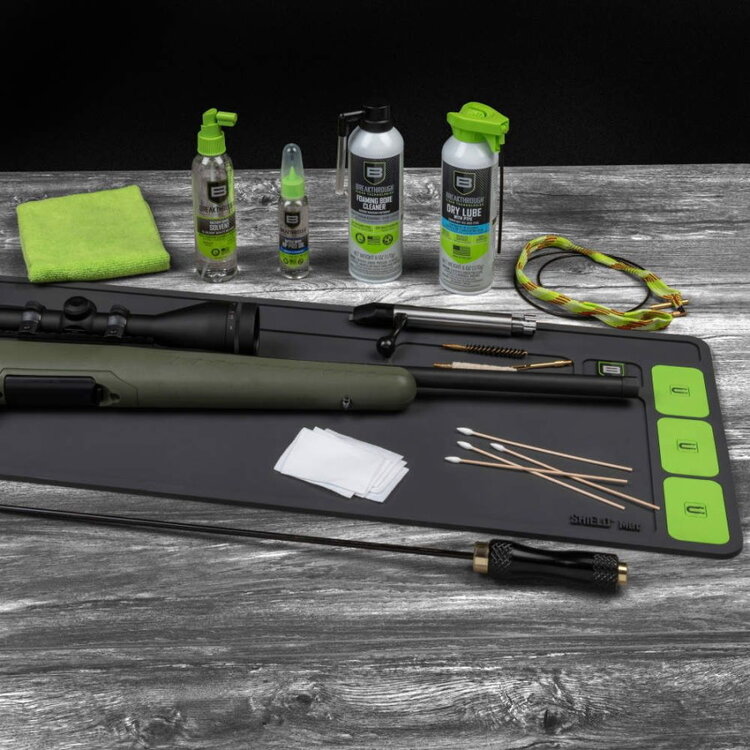 BREAKTHROUGH SHIELD RIFLE CLEANING MAT, 32"x12"