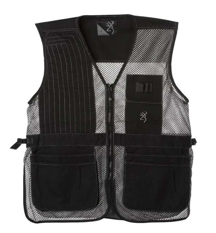 BROWNING VEST TRAPPER CREEK BLK/GRAY 2X LARGE