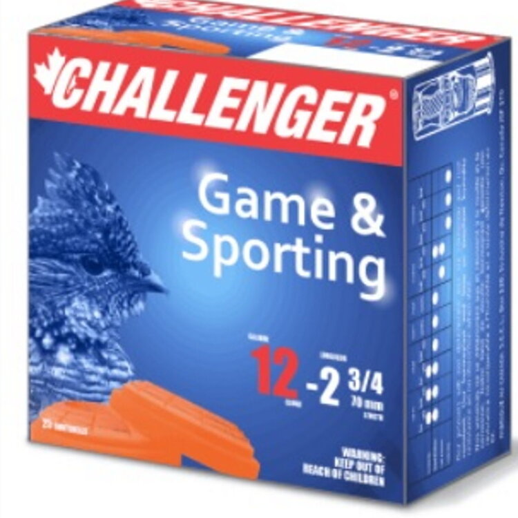 CHALLENGER CHALLENGER 12 GA 2.75" 1-1/4 OZ #5 25RDS (20025)