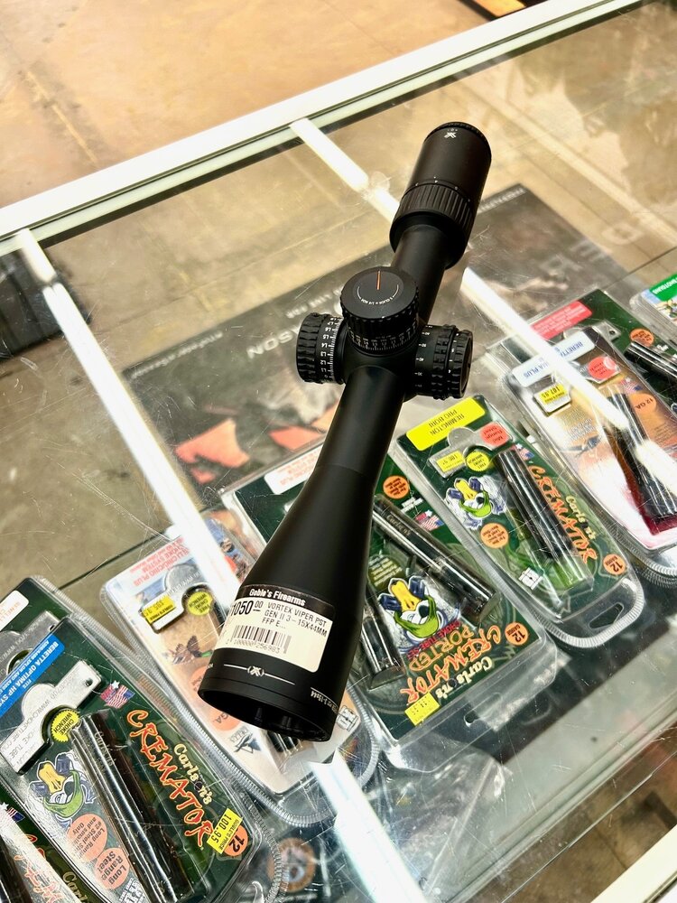 VORTEX USED VORTEX VIPER PST GEN II 3-15X44MM FFP ERB-2C RIFLESCOPE