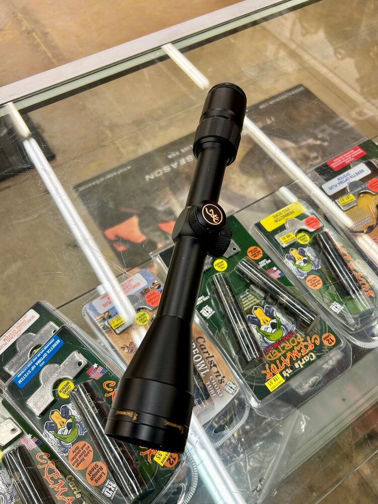 USED BROWNING 3 - 9 X 40MM RIFLE SCOPE 1" TUBE #883940M