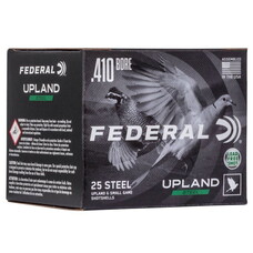 FEDERAL FEDERAL UPLAND STEEL 410GA 3" 3/8OZ #7.5 25RDS