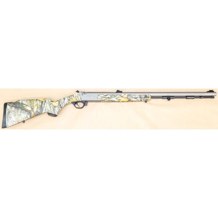 TRADITIONS PURSUIT G4 STAINLESS CAMO MUZZLELOADING RIFLE 50CAL PER 26" BBL