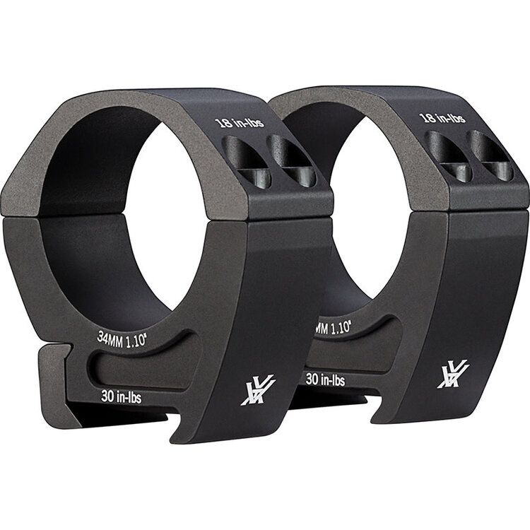 VORTEX VORTEX PRO RINGS 34MM LOW AT 0.95"