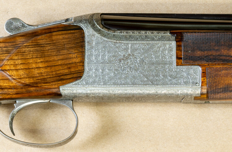 FN-BROWNING FN-BROWNING SUPERPOSED HIGH GRADE O/U 12GA  2.75" 27 .5" BARRELS # 1 OF 2 GUN SET