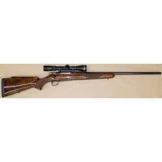 FN-BROWNING FN - BROWNING SAFARI BOLT ACTION RIFLE (CUSTOM BARRELED) 358 WIN 24" BARREL 3 SHOT