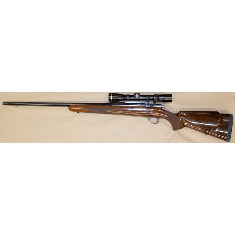 FN-BROWNING FN - BROWNING SAFARI BOLT ACTION RIFLE (CUSTOM BARRELED) 358 WIN 24" BARREL 3 SHOT