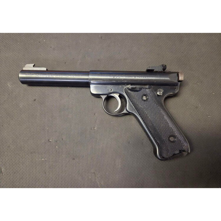 (RESTRICTED) RUGER MARK II TARGET SEMI 22LR  5.5” HEAVY BARREL (REQUIRES EXEMPTION)