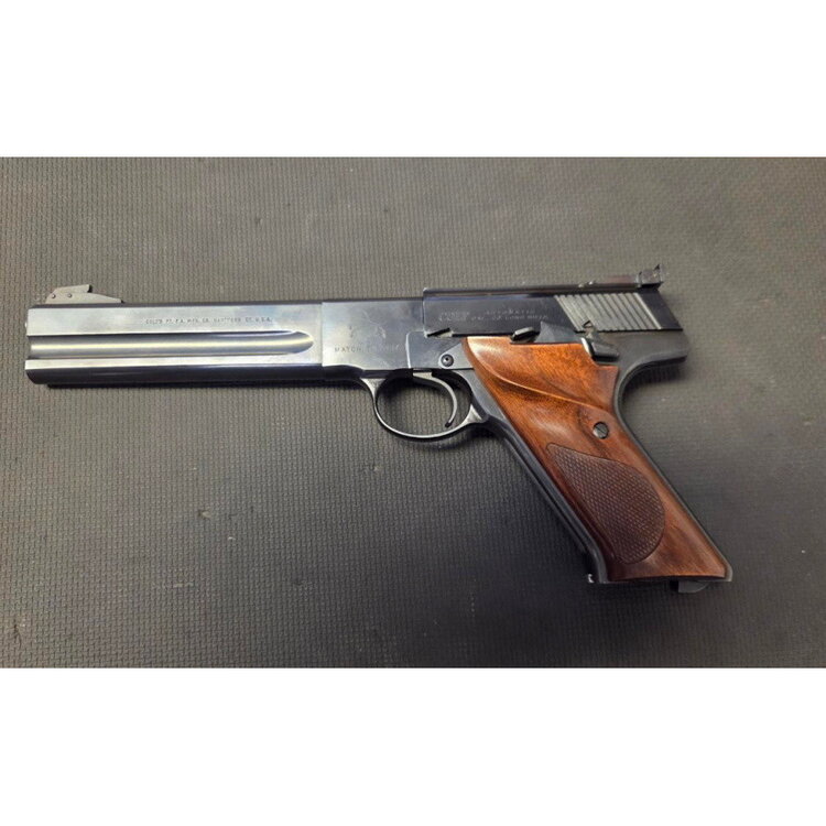 (RESTRICTED) COLT WOODSMAN MATCH TARGET SEMI AUTO 22LR 5.9" BARREL (REQUIRES EXEMPTION)