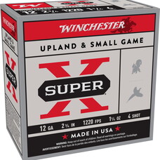 WINCHESTER SUPER X 12 GA 2.75" 1-1/4 OZ #4 25RDS