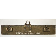 LEE ENFIELD WOODEN FIELD CRATE FOR NO 7 RIFLE