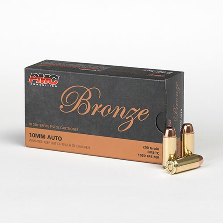 PMC PMC 10MM AUTO 200GR FMJ-TC 50RDS