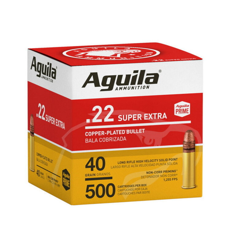 AGUILA AGUILA .22LR SUPER EXTRA SP 40 GR 500 RDS