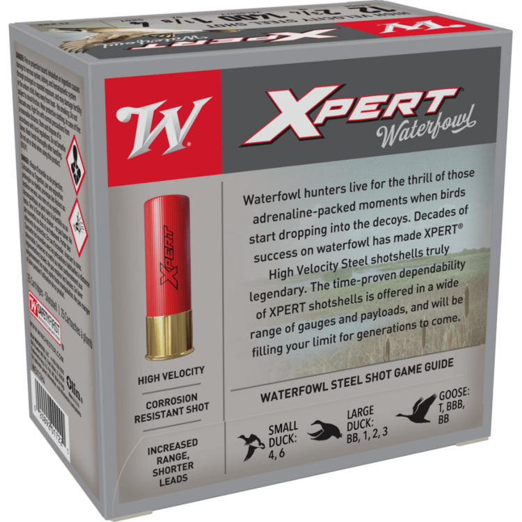 WINCHESTER SUPER-X 12GA 2-3/4" #4  1-1/8OZ 25RDS