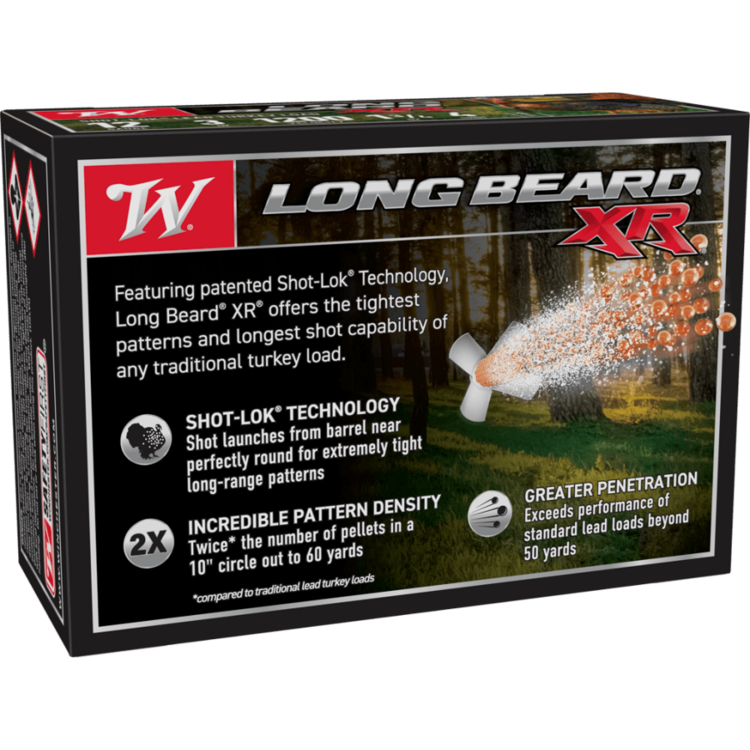 WIN Long Beard XR 12ga   3" #4 1-3/4oz LEAD 1200FPS 10rds