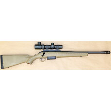 RUGER RANCH BOLT ACTION 450 BUSHMASTER 16" BARREL WITH BRAKE AND  SCOPE