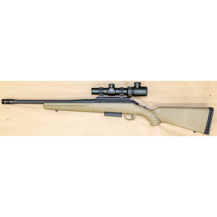 RUGER RANCH BOLT ACTION RIFLE 450 BUSHMASTER 16" BBL W/BRAKE 4 SHOT