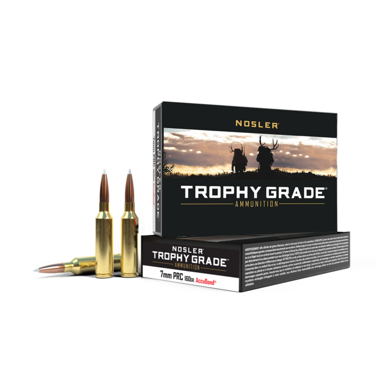 NOSLER NOSLER TROPHY GRADE 7MM PRC 160GR ACCUBOND