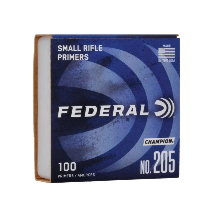 FEDERAL FEDERAL PRIMERS SMALL RIFLE PRIMERS  #205 BRICK OF 1000