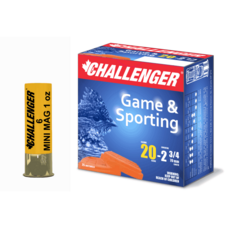 CHALLENGER CHALLENGER HIGH BRASS  20 GA 2.75 " 1OZ  #4 1330FPS 250RDS