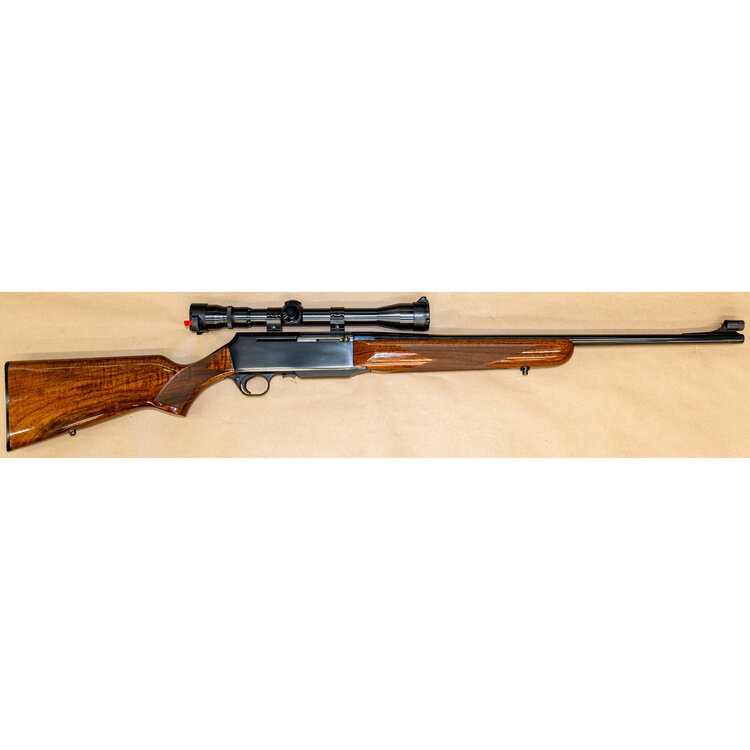 BROWNING BAR  SEMI AUTO 243 WIN 22" BARREL  W/SCOPE WALNUT