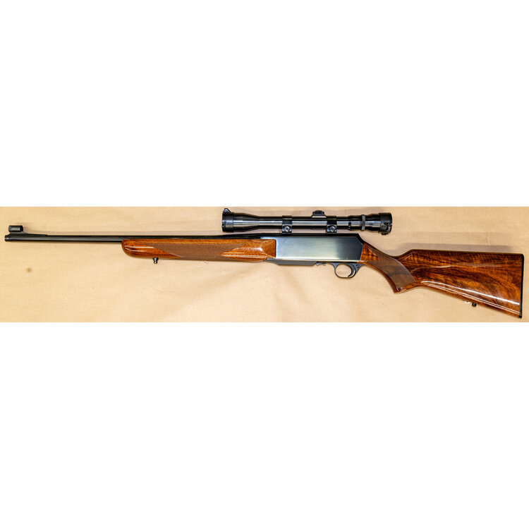BROWNING BAR  SEMI AUTO 243 WIN 22" BARREL  W/SCOPE WALNUT