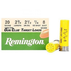 REMINGTON GUN CLUB TARGET LOADS 20GA 7/8OZ #8 — Goble's
