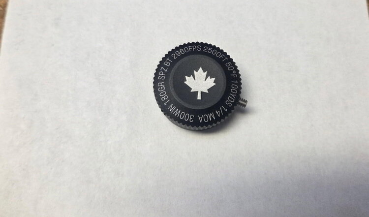 LEUPOLD LEUPOLD CUSTOM DIAL 300 WIN MAG 180GR