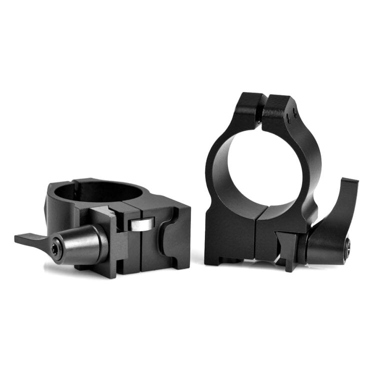 WARNE WARNE 1" MEDIUM QD RINGS MATTE RUGER #1 MINI 14 / 30