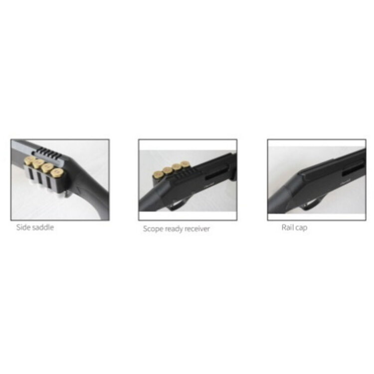 CHURCHILL PUMP SHOTGUN 12GA 3" 18.5" BARREL  M-LOK