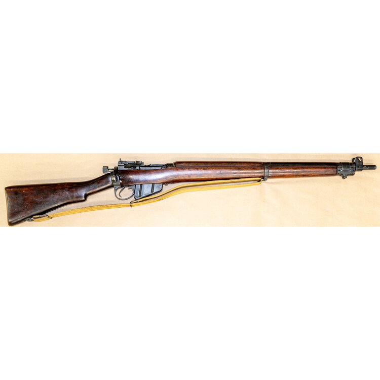 LEE ENFIELD NO 4 1/2" BOLT ACTION  303 BRIT 25.25" BARREL 10 SHOT FULL WOOD