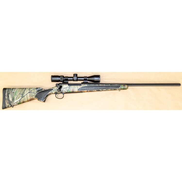 REMINGTON 700 XHR BOLT ACTION 300 WIN MAG 24" TRIANGLE BARREL 4 SHOT CAMO WITH SCOPE