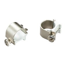 WEAVER WEAVER 1" LOW DETACHABLE TOP MOUNT RINGS SILVER